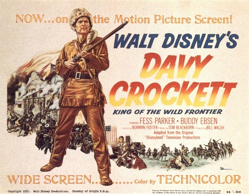 Davy-Crockett-film-Walt-Disney-s-Fess-Parker-Tenessee-Etats-Unis