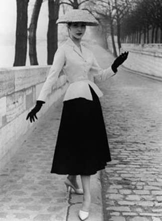 style new look Dior, la mode des années 1950